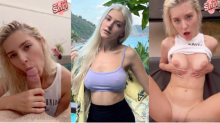 คลิปหลุด Eva Elfie น้องอีวา สาวฝรั่งผิวขาวหุ่นดีดาวโป๊ลีลาเด็ดหุ่นเเซ่บเย็ดสดริมสระน้ำเสียวๆไม่ยั้งกระแทกหีแรงๆเสียวจนน้ำแตกคารูหี